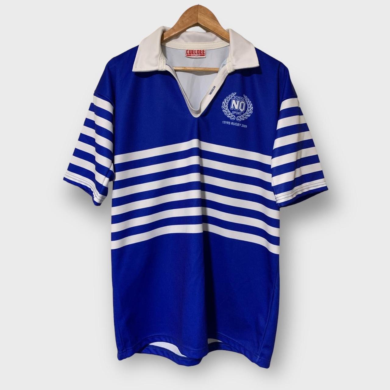 Vintage Rugby Polo School NQ Sport 2009 Y2K