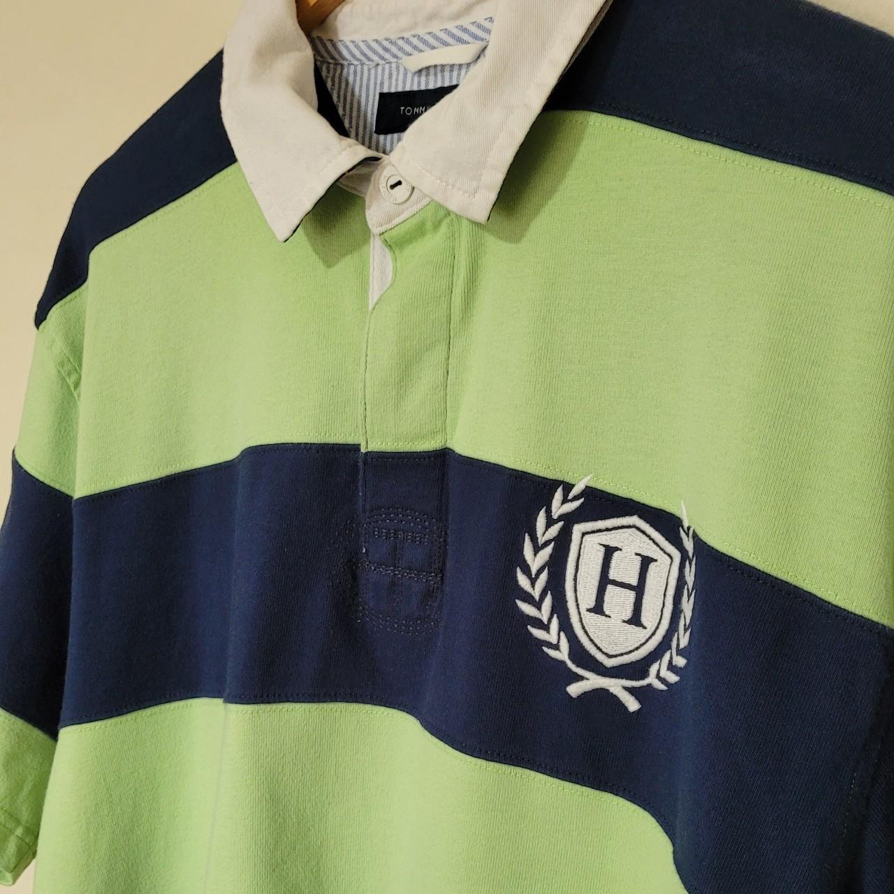 Tommy Hilfiger Short Sleeve Rugby Shirt Striped Polo