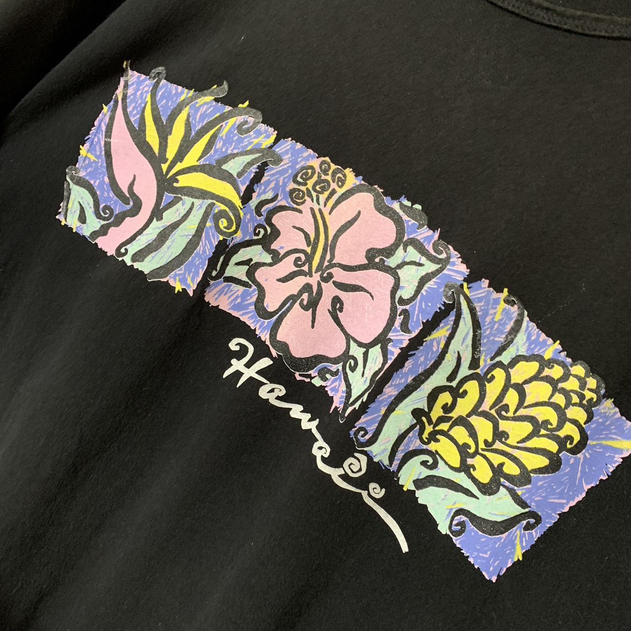 Vintage Hawaii Print T-Shirt 90’s