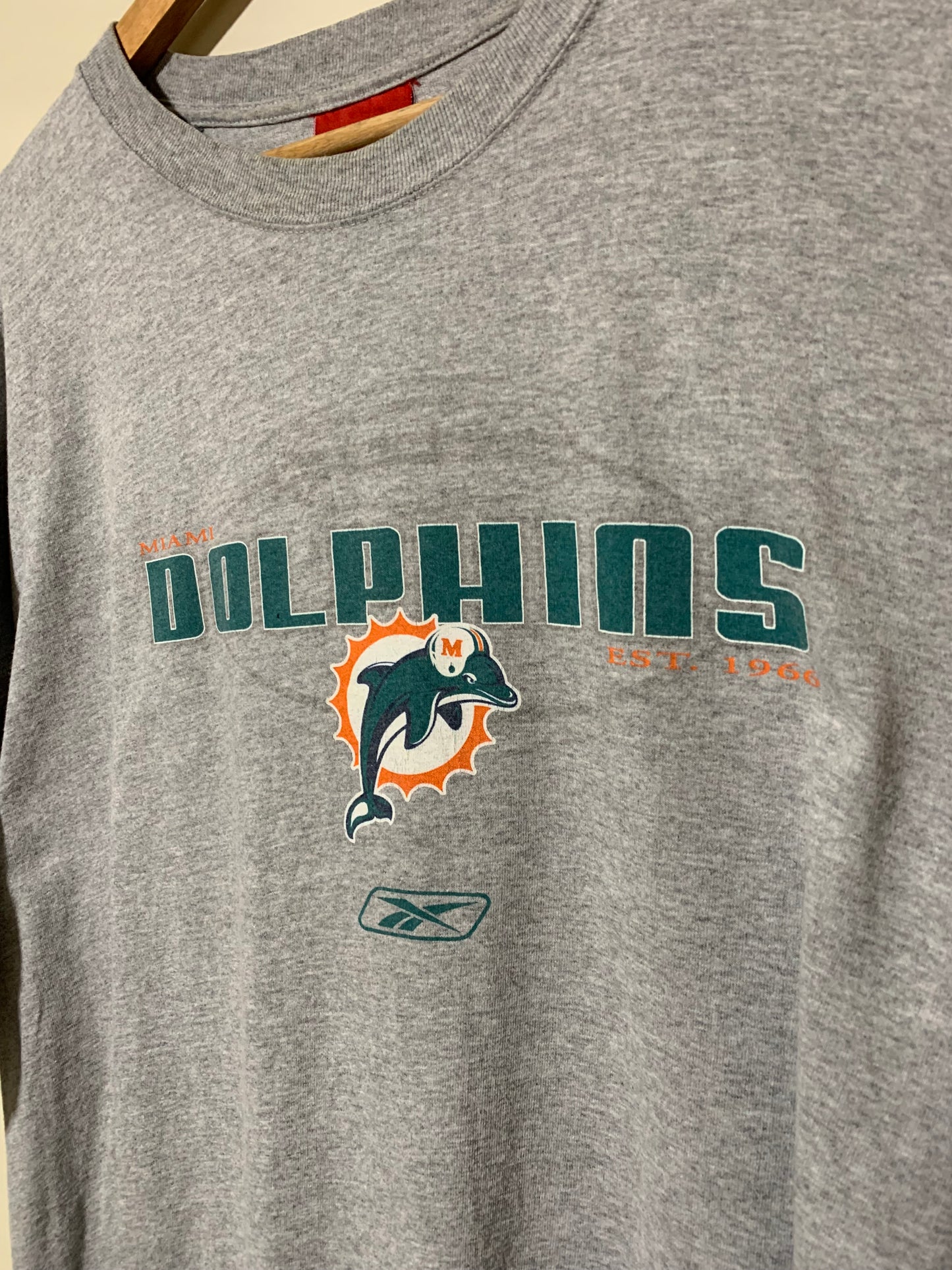 Vintage Miami Dolphins Reebok NFL T-Shirt Y2K