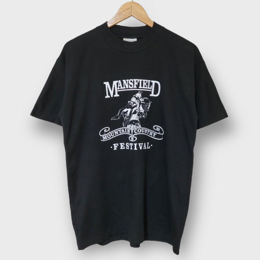 Vintage Mansfield Festival Tee Shirt 80's