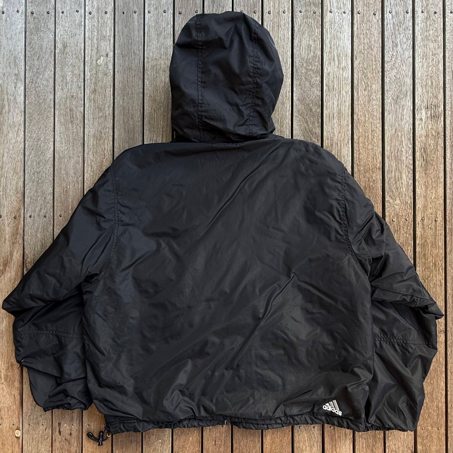 Vintage Adidas Insulated Hooded Jacket